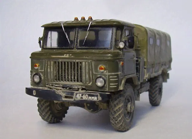 Тент на ГАЗ 66, хаки-0