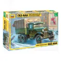 Сборная модель Советский армейский трехосный грузовик (ГАЗ-ААА), 1:35