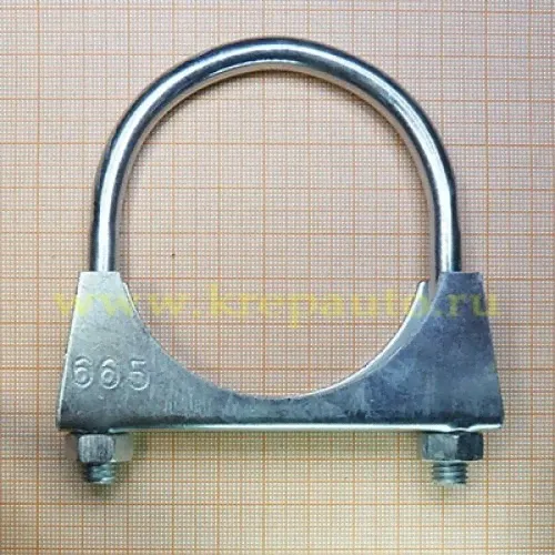 Хомут глушителя 66.5мм для ГАЗ.ВОЛГА
