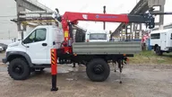 Кран-манипулятор TAURUS 035A на шасси ГАЗ Садко Next