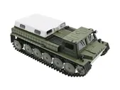 Радиоуправляемый гусеничный советский вездеход WPL ГАЗ-71 RTR масштаб 1:16 2.4G - WPLE-1