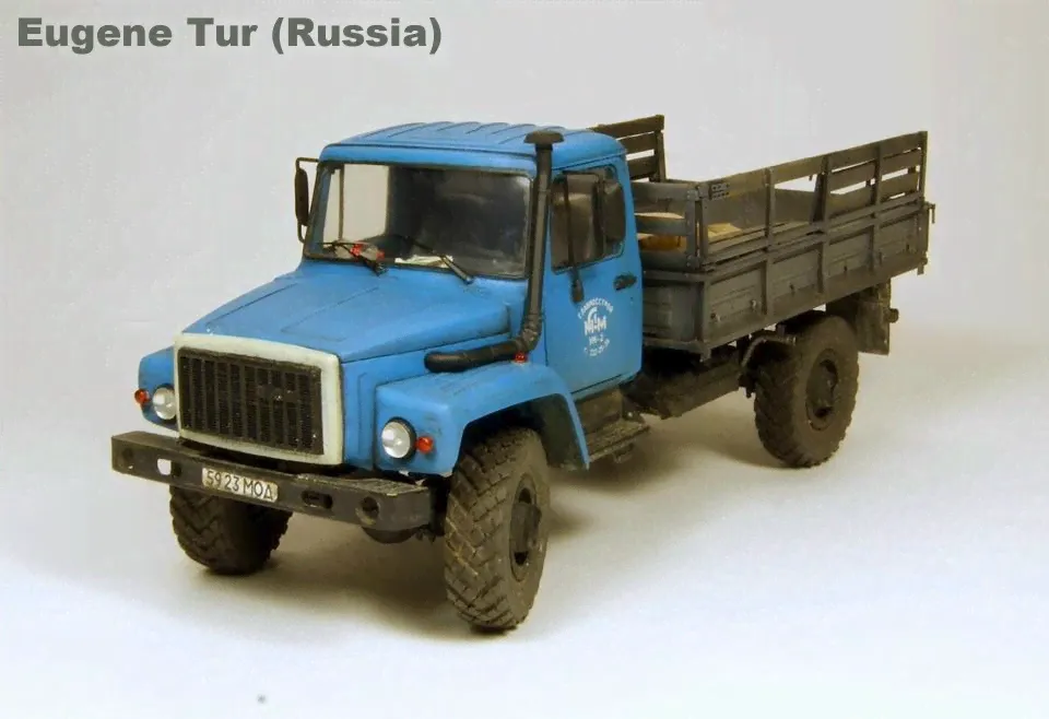 BM3554 Сборная модель Газ Садко, 1/35-2