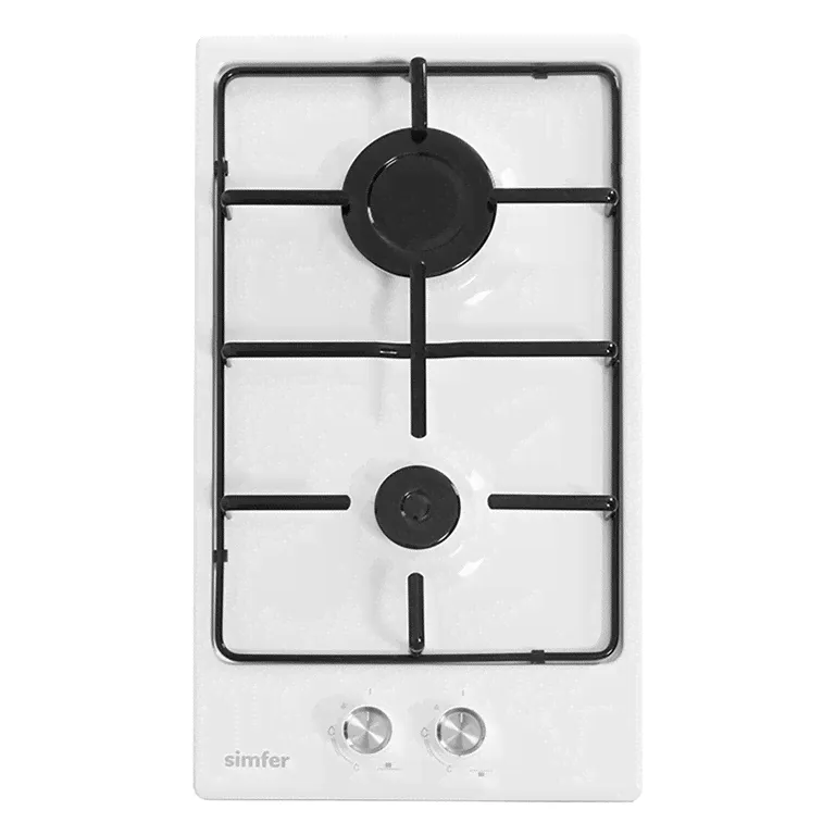 Simfer H30V20W420 Поверхность газ.,эмаль,белая,30 см.-0