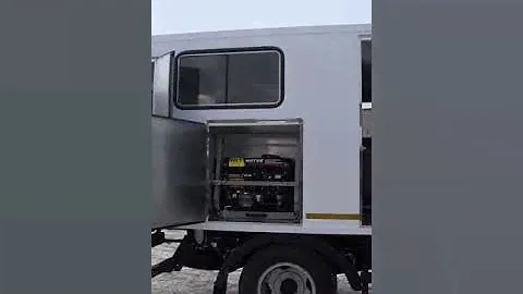 Новая передвижная грузопассажирская мастерская на шасси ГАЗон Next с фургоном МАКАР от "Автомастер".