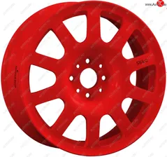 Кованый диск Slik SPORT R16x6.5 Candy RED красный 6.5x16 ГАЗ Соболь 2752 дорестайлинг цельнометаллический фургон (1998-2002) 5x139.7xDIA108.5xET45.0 (Цвет: Candy RED красный 6.5x16)