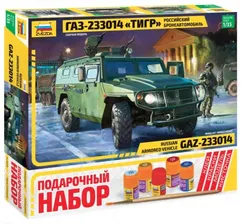 3668П Сборная модель бронеавтомобиль ГАЗ ТИГР 1:35
