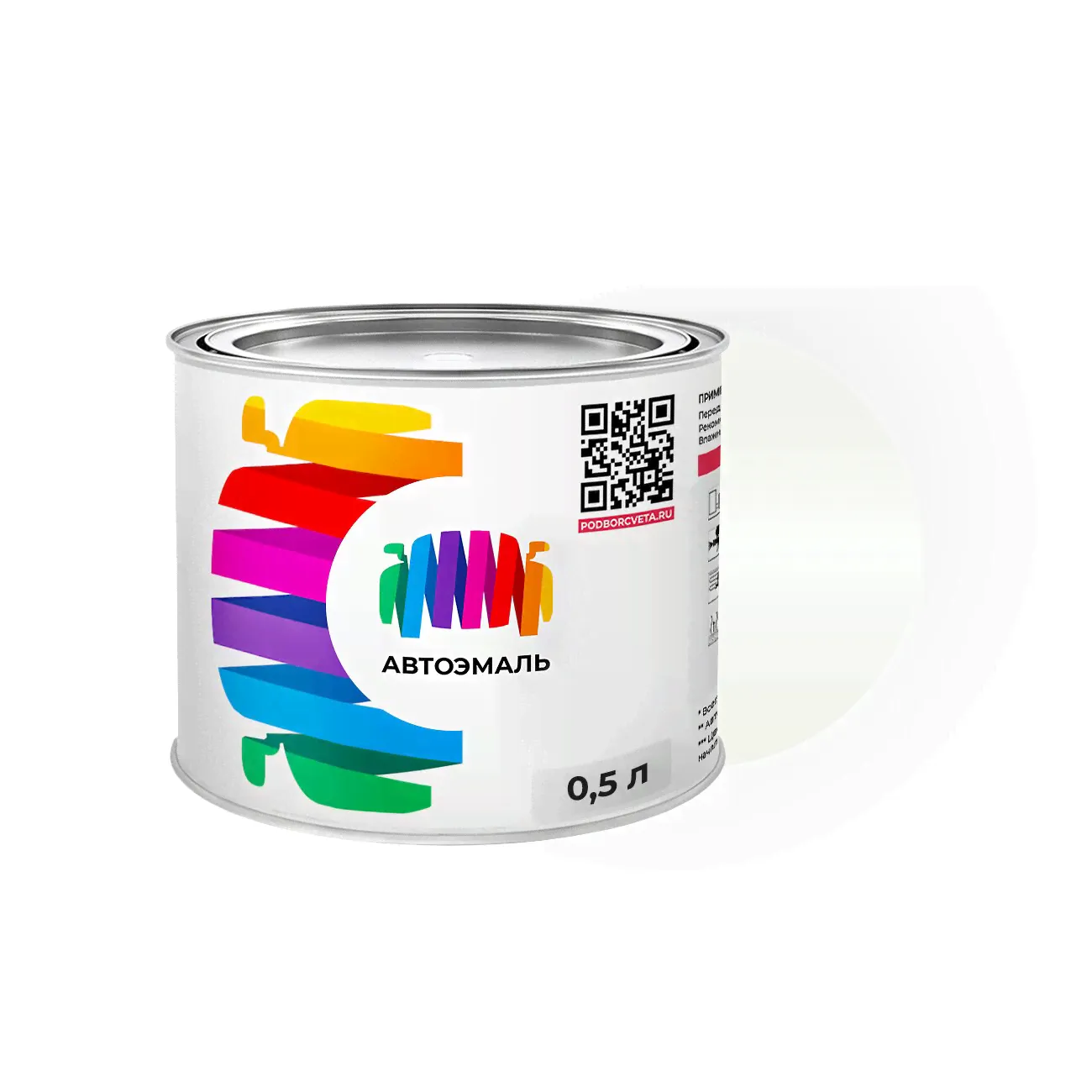 Автоэмаль GAZ (ГАЗ, Волга) «White», код цвета 202, 505-0