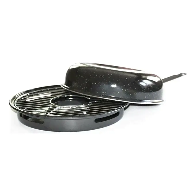 Сковорода Good Grill Гриль-газ с крышкой и решеткой-гриль 3d 2 см-0