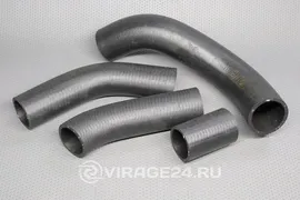 Патрубки системы охлаждения ГАЗ-2410, 31029 (4 шт) 3-40