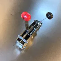 Машинка газ-реверс дистанционного управления двухрычажная (нержавейка)-4