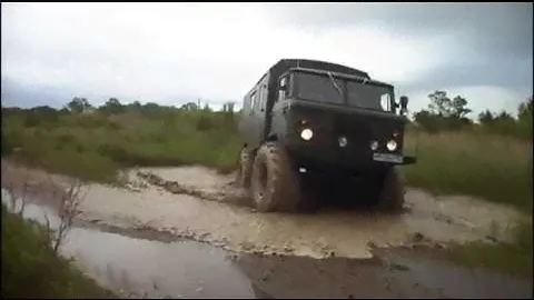 Газ 66 на шинах низкого давления