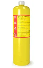Газ для пайки медных труб в стальных баллонах 1л MAP/Pro
