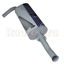 Глушитель 3221-1201008-50 ГАЗ-3302 CUMMINS Евро-4 (АК) (загн.конец)