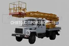 Автовышка на шасси ГАЗ 3309