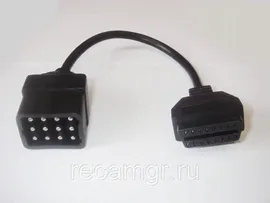 Автомобильный Диагностический Разьем Газ 12 Pin / 16 Pin