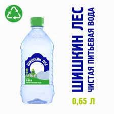 Вода питьевая Шишкин лес н/газ 0,65л пэт