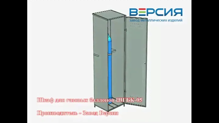 Шкаф для газовых баллонов ШГБК-05