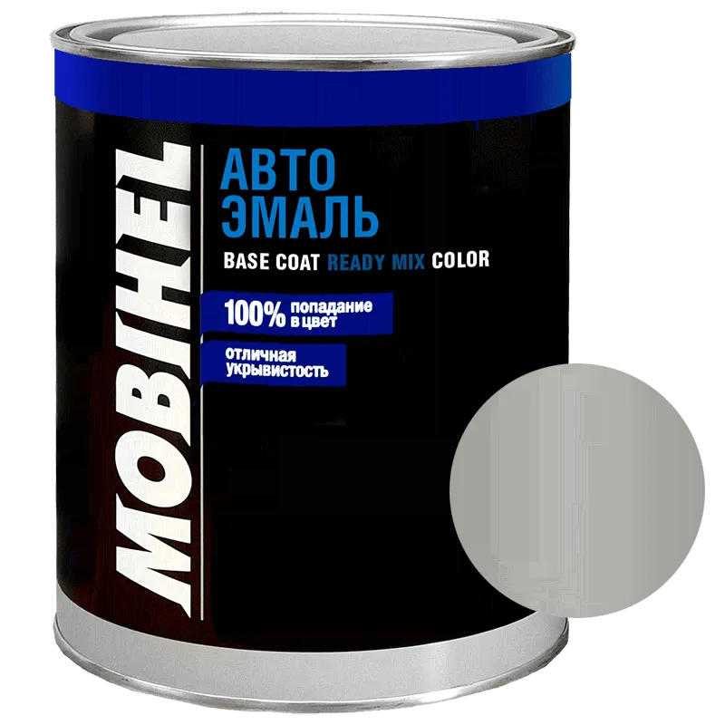 Автоэмаль алкидная MOBIHEL 1К Белая ночь (ГАЗ) 1л