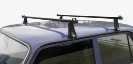 Багажник на крышу для ГАЗ Волга 3110 на водостоки (прямоугольные дуги) Евродеталь