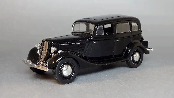 ГАЗ-М1 | Автолегенды СССР №34 | Обзор масштабной модели 1:43 DeAgostini