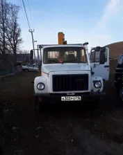 Кму Кран манипулятор на базе газ 3309
