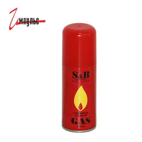 Газ "S & B" для зажигалок 100мл