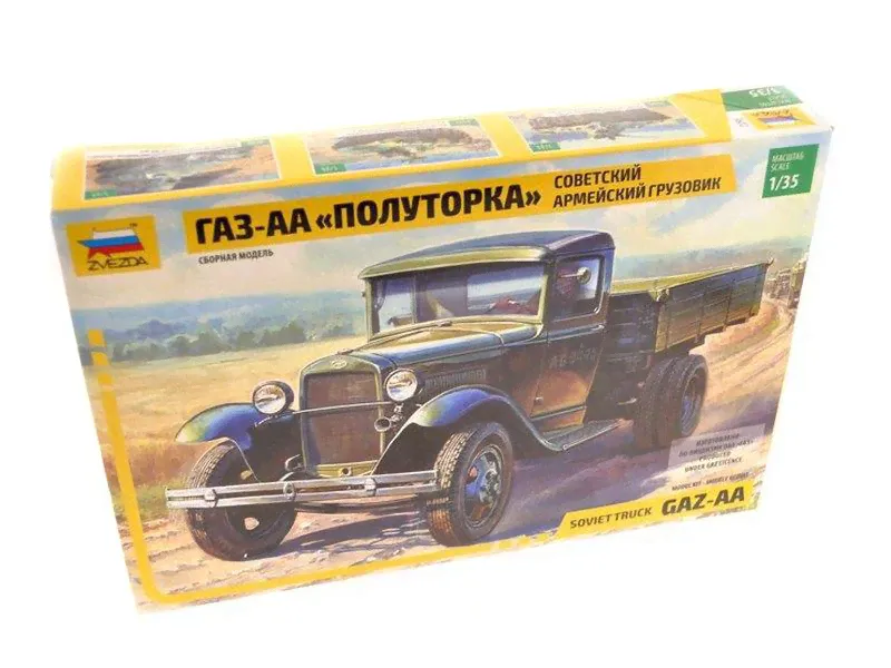 Сборная модель. Автомобиль ГАЗ-АА. 1/35.