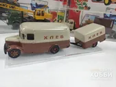 Модель ГАЗ-51 с прицепом "Хлеб" 1/43