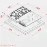 Комбинированная панель индукция + газ Teka TWIN IG 620 2G AI AL CI