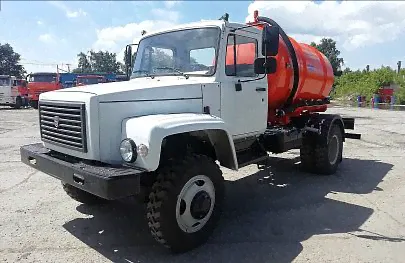 Вакуумная машина ГАЗ 33086 Земляк-3
