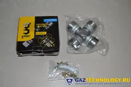 КРЕСТОВИНА Г-53 (G-PART) (БОЛТЫ+СТОПОР.ПЛАСТ.) (ГАЗ)