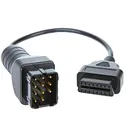 Переходник ГАЗ 12pin- 16pin OBD2