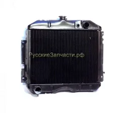 Радиатор охлаждения ГАЗ-2410 (мед.) 3-ряд.(Иран) 24-1301010