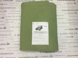 Тент на ГАЗ-69 (8 мест) брезент, со стеклом, цвет хаки