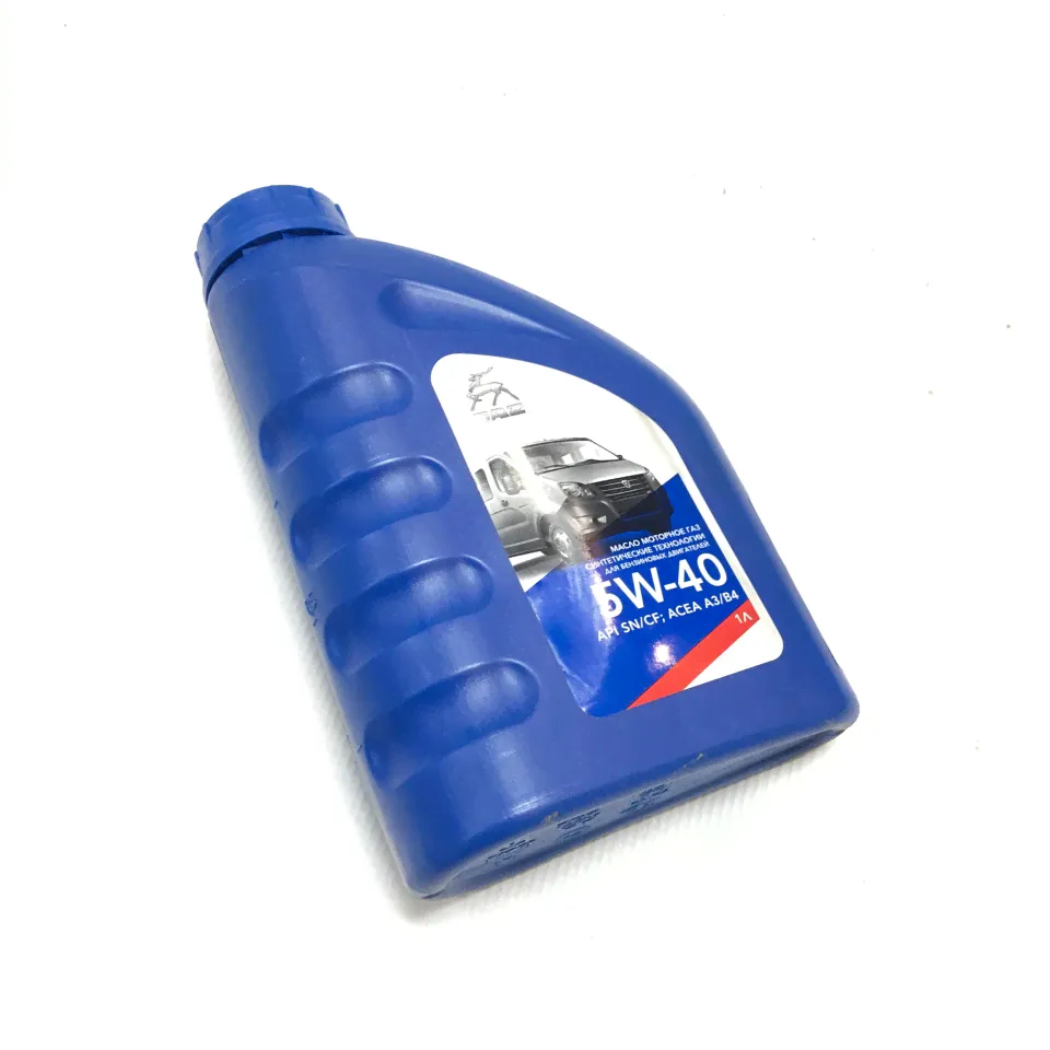 Масло ГАЗ 5W40 SN 1л. синтетика-0