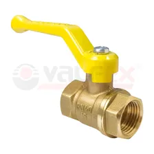 Кран шаровый латунныйVALFEX 11б27п газ ВР/ВР Ду 15 (1/2") Ру 40 рычаг