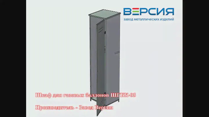 Шкаф для газовых баллонов ШГБК 06
