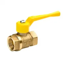 Кран шаровый муфтовый 11Б27п (газ) Ду25