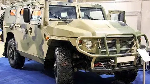 УНИКАЛЬНЫЙ РОССИЙСКИЙ ВНЕДОРОЖНИК  ГАЗ 'ТИГР'