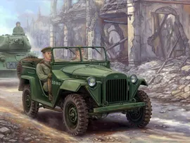 Сборная модель Автомобиль ГАЗ-67Б 1/35