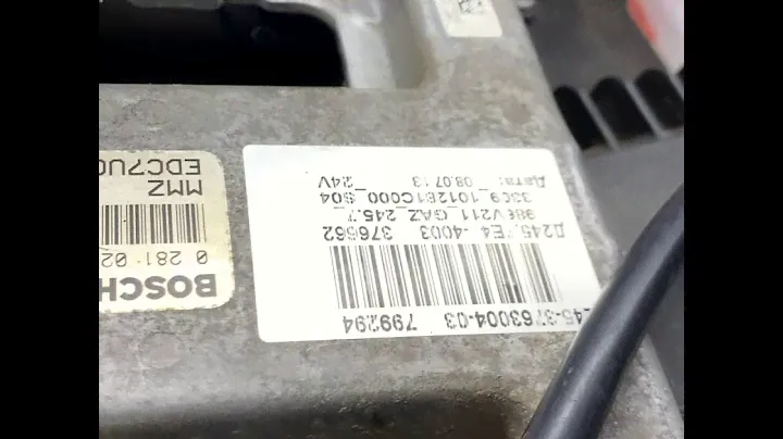 Ремонт EDC7uc31 E4 от ГАЗ 3309