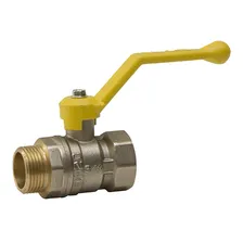 Кран газ шаровый 1/2' г/ш ручка LD