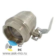 Кран шаровый муфтовый 11Б27П Ду 80 (ГАЗ)