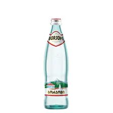 Вода Borjomi (Боржоми) газ. 0,5л стекло