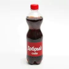 Напиток газ ДОБРЫЙ КОЛА 0,5л ПЭТ /Россия