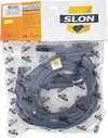 ПШКД.130.3707080, Провод высоковольтный ГАЗ-53,ЗИЛ-130 комплект силикон SLON
