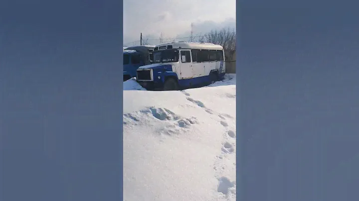 Купил автобус КАВЗ за гроши с торгов по банкротству, с уникальным дизельным движком