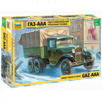 Звезда 3547 Сборная модель грузовика ГАЗ-ААА (1:35)-2