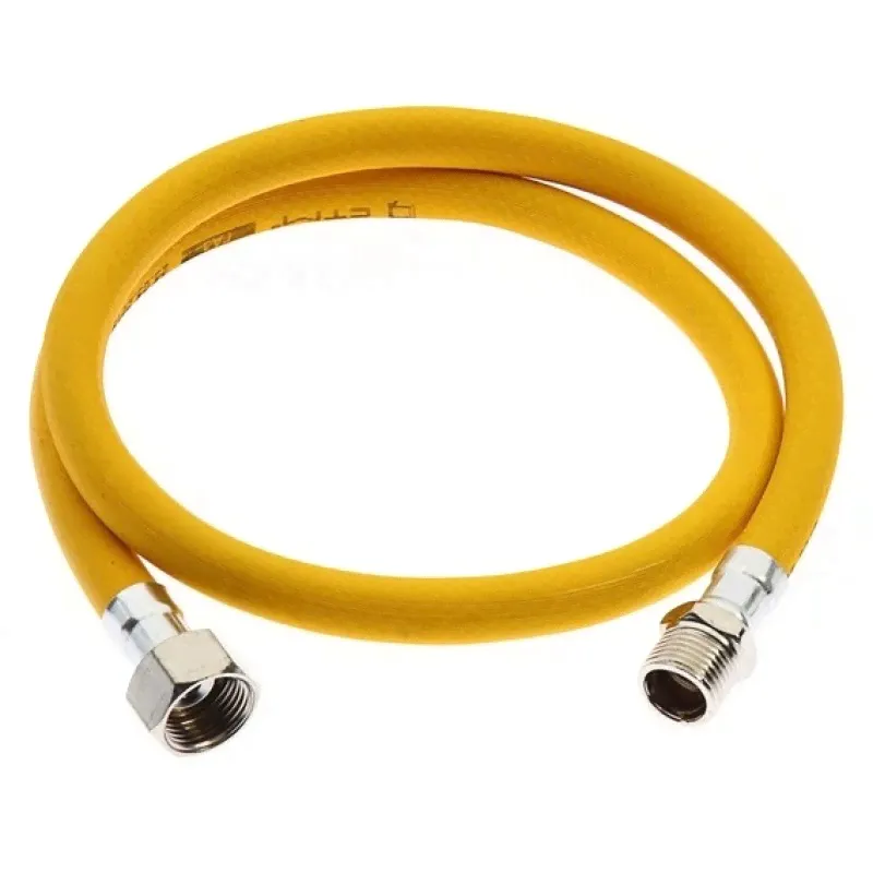 Подводка газ ПВХ 1/2" 100 г/ш (желтая)-0
