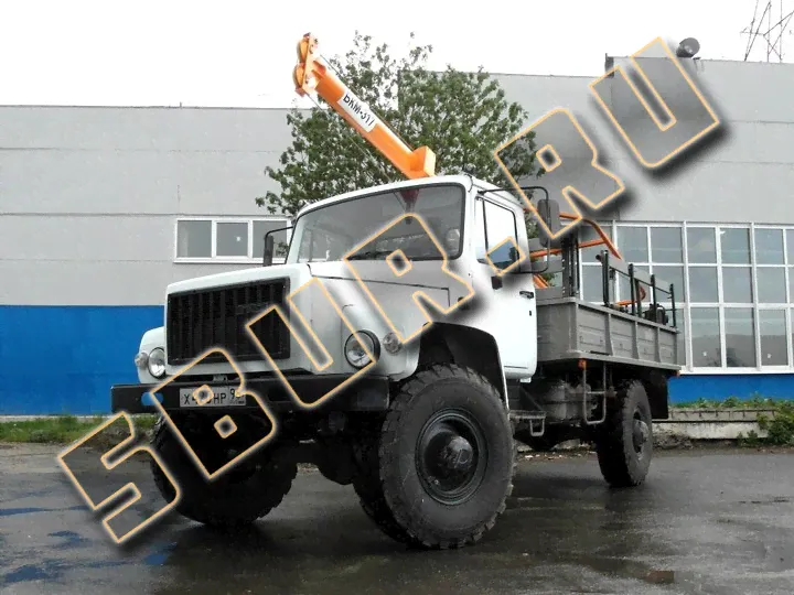 Бурильно-крановая машина 317, 318, 411, 350 - ГАЗ-33081-0
